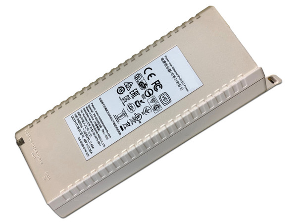 Inyector de corriente HPE R6P67A de 1 puerto Ethernet, 30W, PoE.