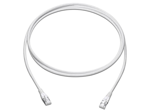 Cable de red CommScope Cat5e, Conector RJ-45(M-M), 24AWG, 2.1m. Color Blanco.