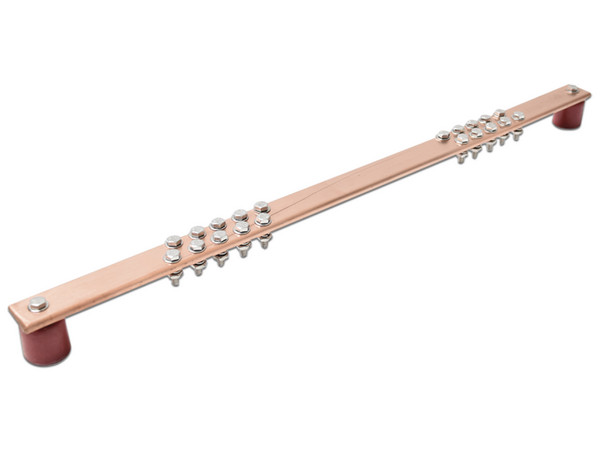 Barra de Unión de Tierra Física Total Ground para Montaje en Rack 19".