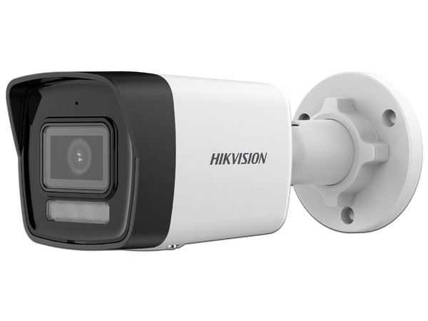 Cámara IP Tipo Bala Hikvision DS-2CD3041G2-LIUF de 4MP (2688 x 1520), Lente de 2.8mm, IR hasta 30m, IP67, Color Blanco.