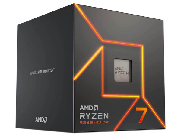 Procesador AMD Ryzen 7 7700 de Séptima Generación, 3.8 GHz (hasta 5.3 GHz), Socket AM5, Caché 32MB, Octa-Core, 16 Hilos, 65W. - imagen 3