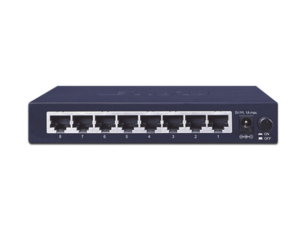 Switch Gigabit Planet GSD-803 No administrable de 8 Puertos, 10/100/1000 Mbps. - imagen 2