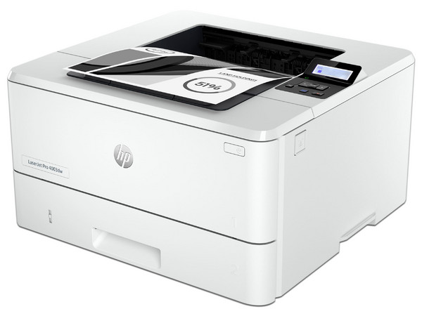 Impresora Láser Monocromática HP LaserJet Pro 4003dw, hasta 42 ppm, Resolución de 1200 x 1200 dpi, Wi-Fi, Bluetooth, Ethernet, USB. Color Blanco. - imagen 3