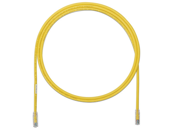 Cable de Red Panduit UTP6AX5YL, UTP, Cat6A, 24 AWG, CM. Color Amarillo.