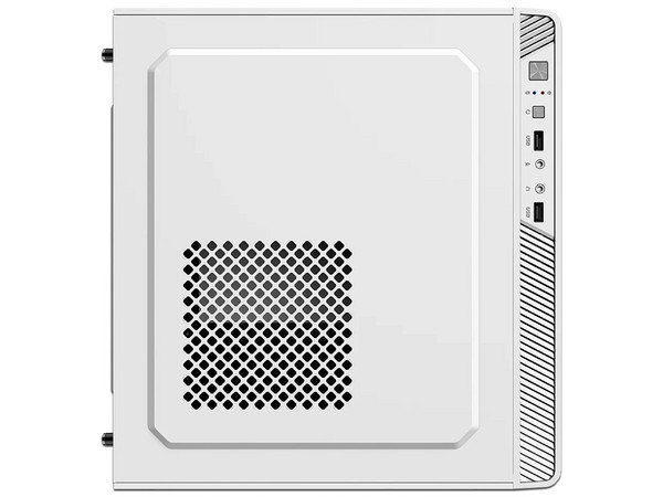 Gabinete Micro Torre Performance II GI215F Soporte para Ventiladores, Puertos USB y Audio, Color Blanco. - imagen 3