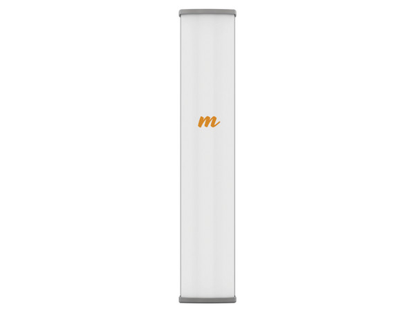 Antena Sectorial Mimosa Networks 4x4, de 22dbi con polarizacn dual, cuenta con 4 puertos conector N, soporta radios de terceros.
