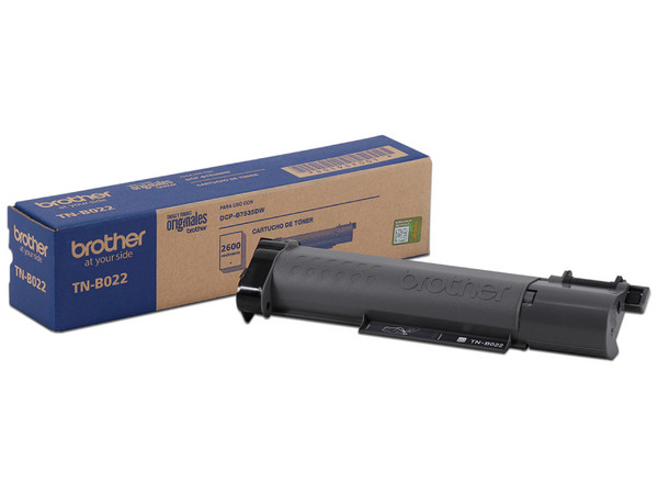 Cartucho de Tóner Brother Negro, Modelo: TNB022.