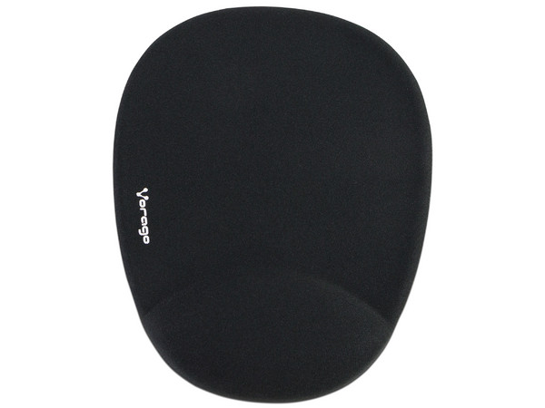 Mouse Pad Vorago MP-100 con reposa muñecas de Gel, Color Negro. - imagen 2