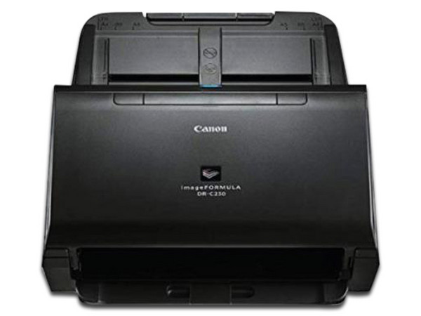Escáner Canon ImageFormula DR-C230, 600 ppp. Color Negro.