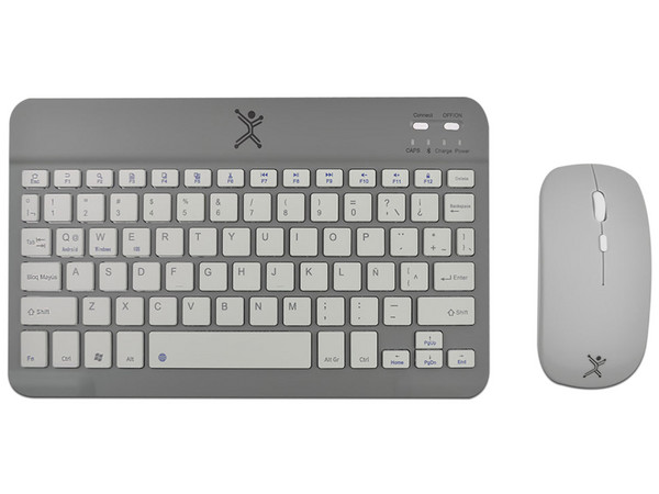 Kit Teclado y Mouse Inalámbricos Perfect Choice Genova PC-201250, Bluetooth. Color Negro.