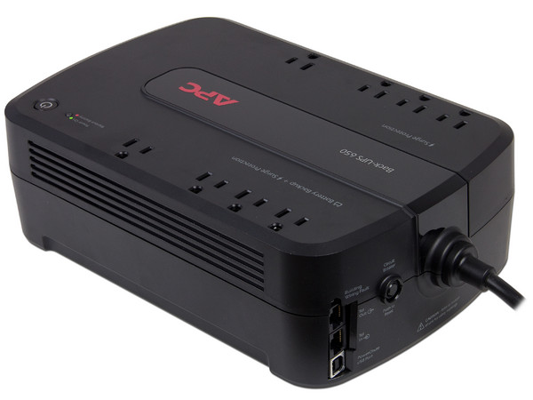 Back-UPS APC BE650G1-LM de 650VA (390WATTS) con 8 contactos NEMA 5-15R, USB. - imagen 2