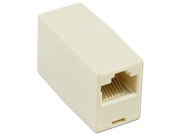Cople Modular en Línea RJ-45 (H-H), UTP.