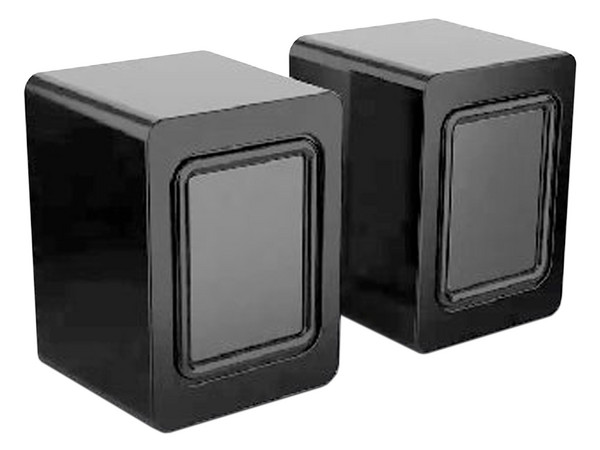 Bocinas multimedia Brobotix, USB y 3.5mm, Color Negro. - imagen 2