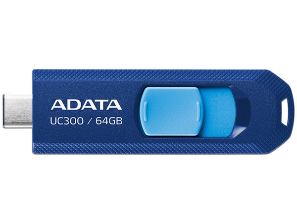 Unidad Flash USB 3.2 ADATA de 64 GB, USB 3.2 Gen 1, Color Azul.