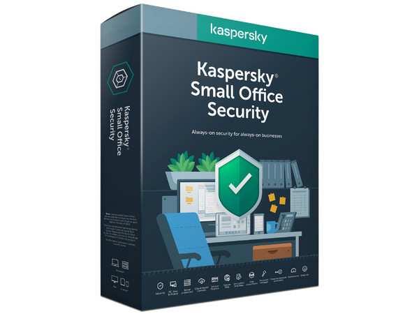 Kaspersky Small Office Security, 1 Servidor, 5 Computadoras, 1 Año.