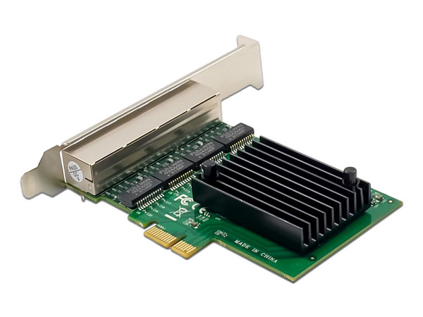 Tarjeta de Red X-Media XM-NA3840 con 4 puertos Gigabit 10/100/1000 Mbps, PCI Express. - imagen 3