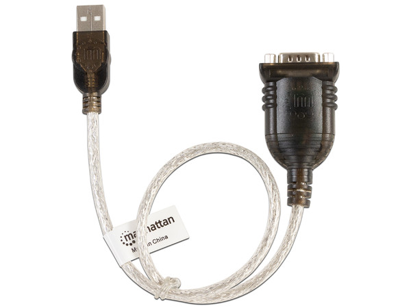 Convertidor Manhattan de USB a Puerto Serial DB9M, Bolsa. - imagen 2