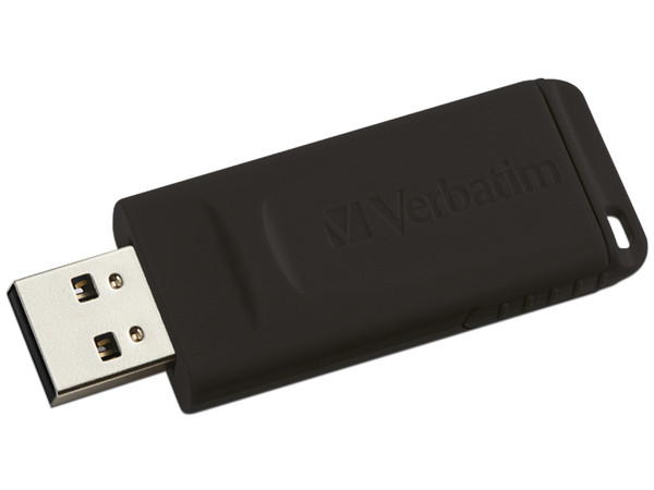 Unidad Flash USB 2.0 Verbatim Slider de 32GB. Color Negro. - imagen 2