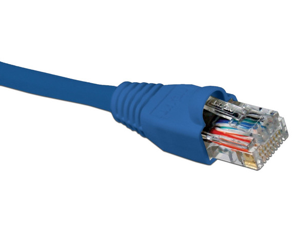 Cable de red (UTP) NEXXT Cat5e con 4.2m. Color Azul.