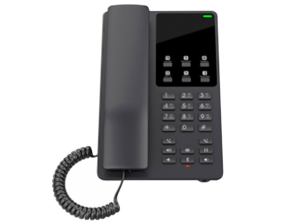 Teléfono IP Grandstream GHP621, 2 Líneas, 6 Teclas Programables, Color Negro.