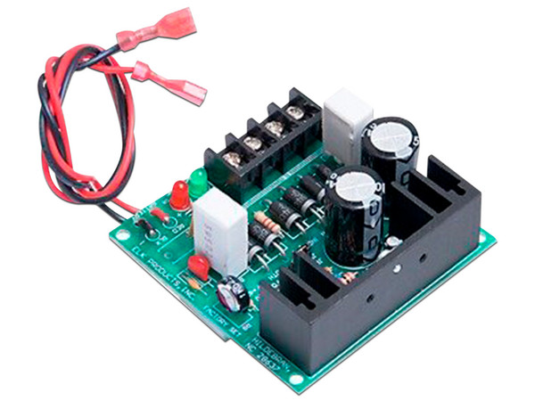 Fuente de poder y cargador de baterías Elk Products, ELKP-624U, Soporta operación con 6, 12 o 24 Volts.