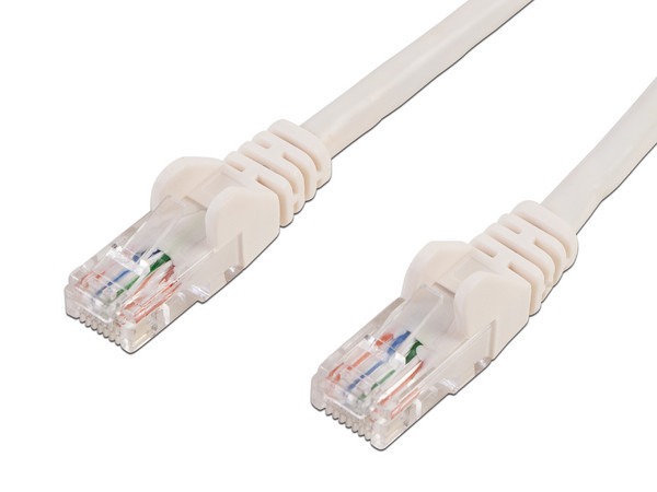 Cable Patch Intellinet Cat6 UTP, 1m. Color Blanco