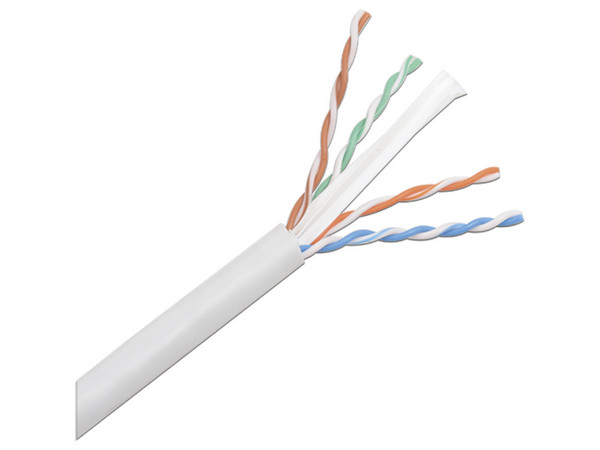 Bobina de Cable Panduit NUC6C04IG-FE, UTP Cat6, 4 pares, Calibre 24AWG, 305m. Color Gris.