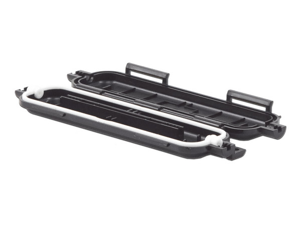 Mini caja para exterior LinkedPro, protección IP65, para uso con mangas de empalme, Incluye una manga.