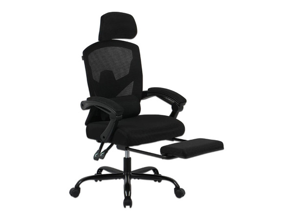 Silla Gamer Balam Rush Bolt Nou B, Soporta hasta 130kg, Reposapiés, Cojín cervical. Color Negro. - imagen 2