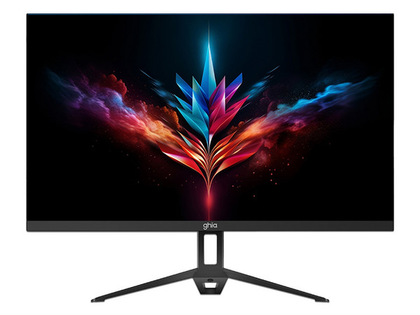Monitor GHIA MG2424 de 23.8", Resolución 1920 x 1080 (Full HD 1080p), FreeSync 4ms, 100Hz, Bocinas Integradas, Color Negro.