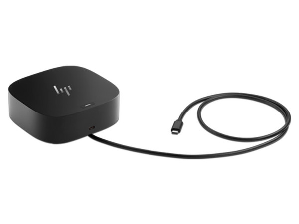 Base de conexión HP Dock G5, USB-C, replicador de puertos Ethernet, 2x DisplayPort, 4x USB 3.0, 2x USB-C, Color Negro.