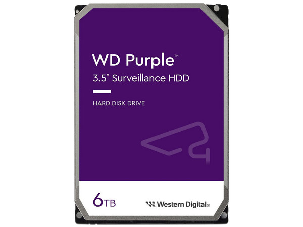 Disco Duro Western Digital Purple 6TB, Caché 128MB, 5640RPM, SATA III (6.0 Gb/s). - imagen 3