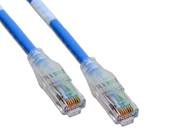 Cable de Red Belden Cat6 UTP, Conector RJ-45 (M-M), 24 AWG, 0.6m. Color Azul. - imagen 2