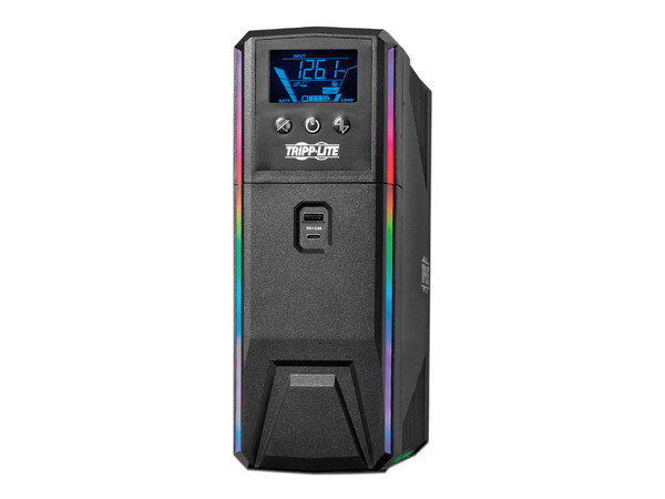 UPS Tripplite Gamer 1000VA 600W, Onda sinusoidal, LCD, RGB, USB. - imagen 3