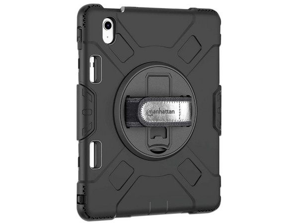 Funda Para iPad 10 10.9" Manhattan, Color Negro, Protección Resistente.