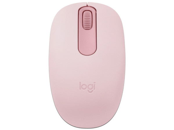 Mouse Logitech M196 910-007458 Bluetooth, Diseño Compacto y Ambidiestro, 1,000 DPI, Color Rosa.