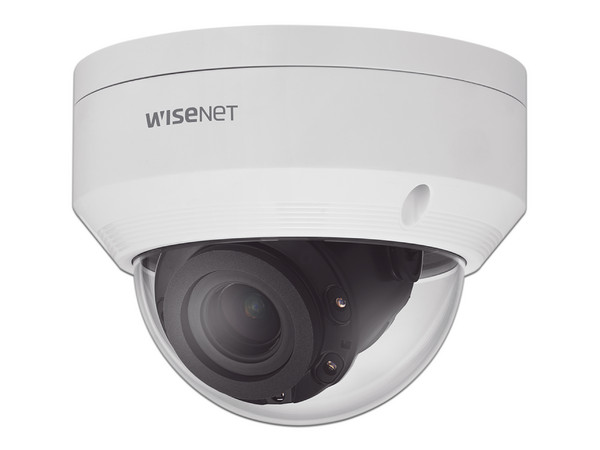 Cámara de Vigilancia tipo Domo Hanwha ANV-L6082R de 2MP (1920 x 1080), IR hasta 30m, IP66.