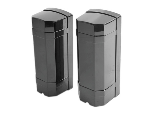 Detector de Rayo Fotoeléctrico Sfire SF60P, 2 rayos, 4 frecuencias, 60m exterior, Alimentación 12-24 VDC/VAC. Color Negro.