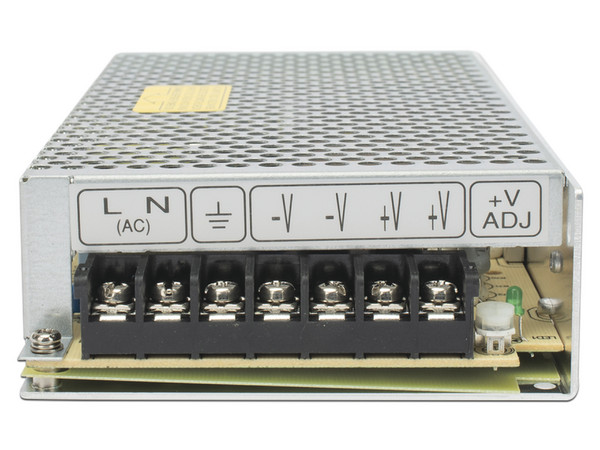 Fuente de Poder Industrial Conmutada Mean Well de 24Vcd, 150W, 6.5A. - imagen 2