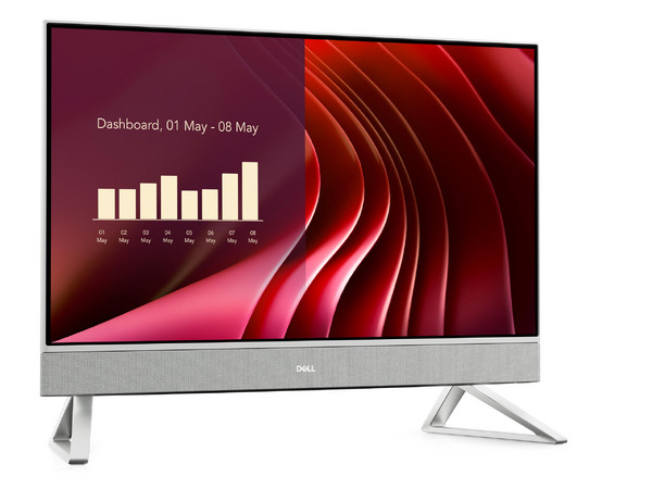 PC All In One  DELL EC24250: Procesador Intel Core i7 1355U (hasta 5.0 GHz), Memoria de 16GB DDR5, SSD de 1TB, Pantalla de 23.8", Video Iris Xe Graphics, S.O. Windows 11 Home (64 Bits). - imagen 2