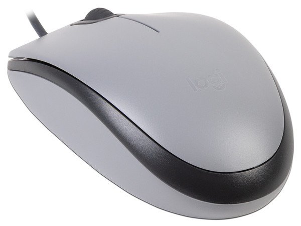 Mouse Óptico Logitech M110, USB, Color Gris.