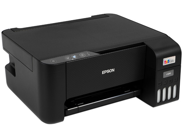 Multifuncional Epson EcoTank L3210 con Sistema de Tanques de Tinta, Impresora, Copiadora y Escáner, USB.