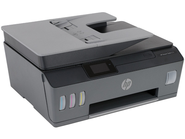 Multifuncional HP Smart Tank 615 con Sistema de Tanques de Tinta, Impresora, Copiadora, Fax y Escáner, 1200 dpi, Wi-Fi, Bluetooth, USB.