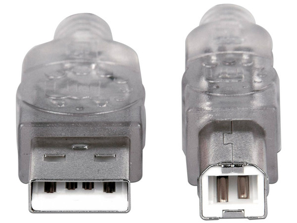 Cable Manhattan USB 2.0 A macho/ B macho de 5 Mts. para Impresora y Escáner - imagen 2