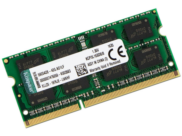 Memoria SODIMM Kingston DDR3L PC3L-12800 (1600 MHz) CL11, 8 GB. - imagen 2