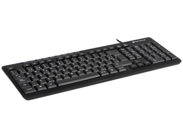 Teclado y Mouse TechZone TZ19COMB01-LA, USB, Color Negro. - imagen 2