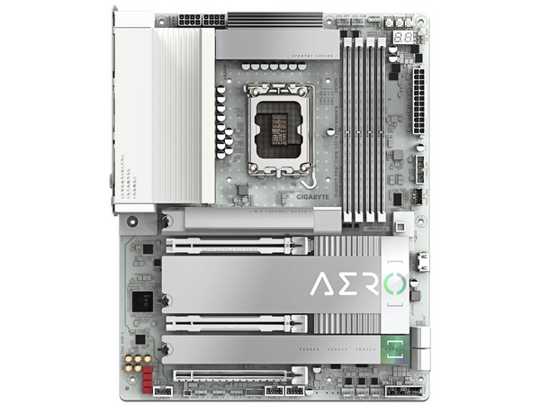 T. Madre Gigabyte Z890 AERO G: Chipset Intel Z890, Soporta: Procesadores Intel Core Ultra, Socket LGA 1851, Memoria: DDR5 9200/7200/6400MHz, 256GB Máx, Integrado: AudioHD, Red, USB 3.2 y SATA 3.0, M.2, ATX, Ptos: 1xPCIE5.0x16, 2xPCIE4.0x16 - imagen 2