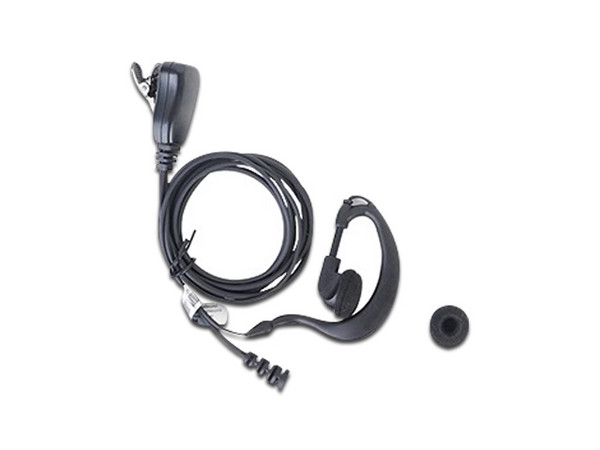 Micrófono y Audífono TXPRO TX-EHM de Solapa para Radio, Ajustable al Oído.