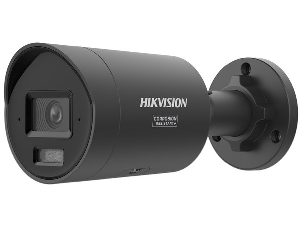 Cámara IP Tipo Bala Hikvision DS-2CD2067G3-LI2UY(BLACK) de 6MP (3200 x 1800), Lente de 2.8mm, IR hasta 40m, IP67, Color Negro.