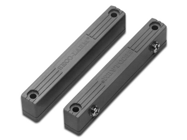 Contacto Magnético Seco Larm SM-216Q/GY, uso rudo, compatible con paneles RISCO, DSC, BOSCH.